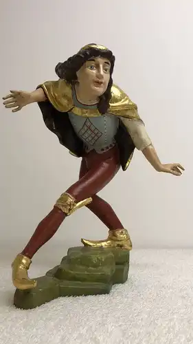 Original Handgeschnitzte Figur - Moriskentänzer - Holz - um 1940/50 oder älter