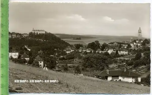 „Bad Wildungen, Blick vom Unterscheid“ um 1950/1960 ungebrauchte Karte