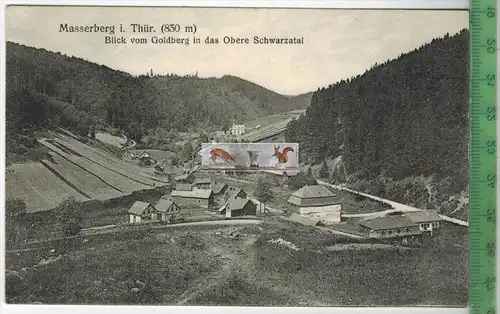 Masserberg i. Thür. (850 m)Verlag: Günter Orloff, Masserberg,  POSTKARTE, Erhaltung: I-II,