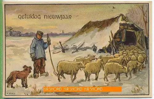 „. Gelukkig Nieuwjaar“  um 1930 /19430