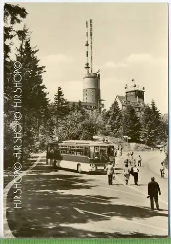 Großer Inselsberg um 1970/1980,  Verlag: Bild und Heimat-Reichenbach. POSTKARTE, unbenutzte Karte