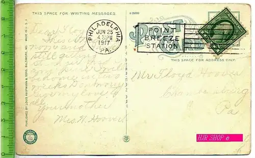 U.S. Post Office, Chambersburg, Pa Gel.  25.06.1917