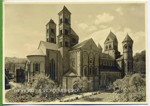 Maria Laach, Basilika , um 1950/1960  Verlag: Ars liturgica, Maria Laach, Postkarte, unbenutzte Karte