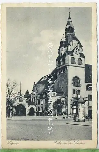 „Leipzig, Zoologischer Garten.“  um 1940 /1950 , Postkarte