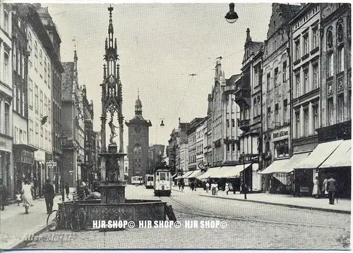 „Elbing-Alter Markt“ um 1930/1940 Ansichtskarte,  ungebrauchte Karte