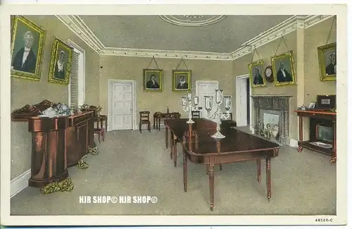 um 1920/1930 Ansichtskarte,  „The Hermitage Home of Andrew Jackson“  ungebrauchte Karte