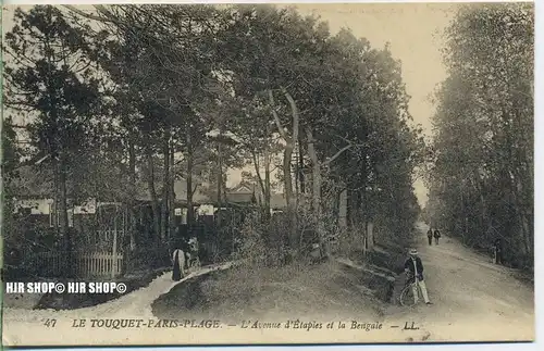 um 1920/1930 Ansichtskarte,  „Le Touquet-paris-Plage“  ungebrauchte Karte