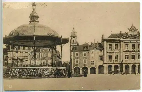 Feldpostkarten I WK,  Metz nach Tangerhütte,  gel. 10.12.1915