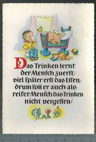 Humor-Karte-,1969 - Verlag: -----------,  POSTKARTE mit Frankatur, mit Stempel, DORTMUND 17.8.69,    Erhaltung: I-II,