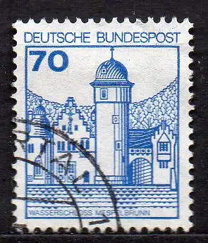 BRD, Mi-Nr. 918 gest., DS Burgen und Schlösser