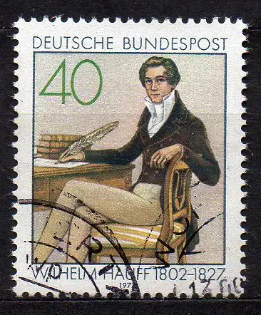 BRD, Mi-Nr. 954 gest., 150. Todestag von Wilhelm Hauff