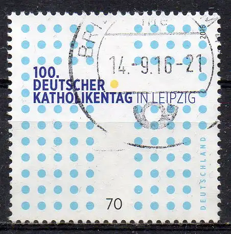 BRD, Mi-Nr. 3239 gest., Deutscher Katholikentag