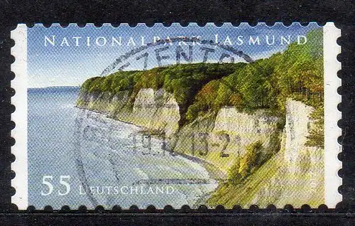 BRD, Mi-Nr. 2908 gest., gestanzt, Kreidefelsen auf der Insel Rügen