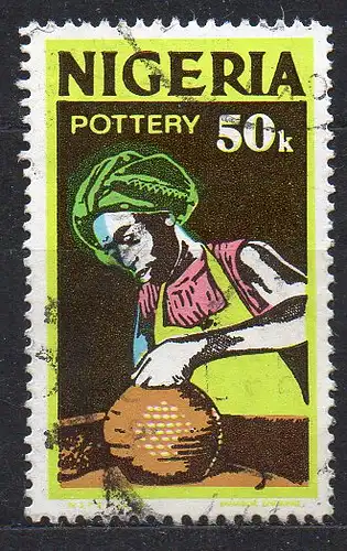 Nigeria, Mi-Nr. 287 gest., Töpfer