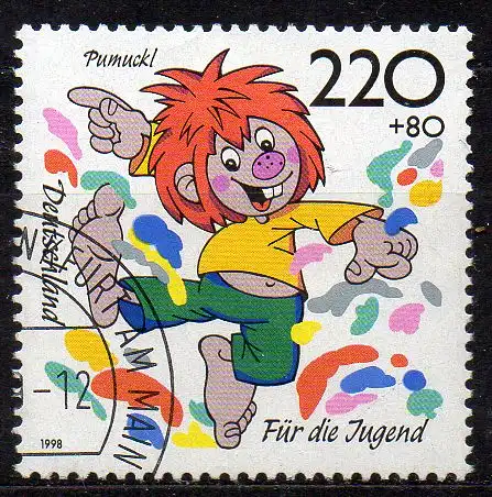 BRD, Mi-Nr. 1994 gest., Jugend 1998 - Pumuckl