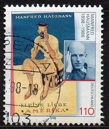 BRD, Mi-Nr. 2012 gest., Manfred Hausmann