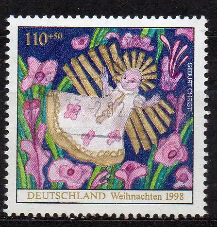 BRD, Mi-Nr. 2024 gest., Weihnachten 1998