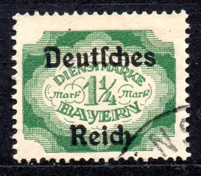 Deutsches Reich, Dienstmarke Mi-Nr. 47 gest., 