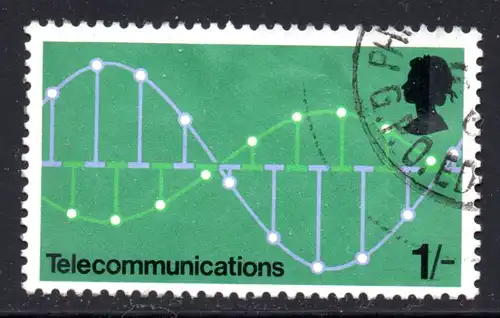 Großbritannien, Mi-Nr. 530 gest., Technologie der Post