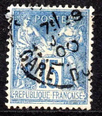 Frankreich, Mi-Nr. 73 gest., Allegorien