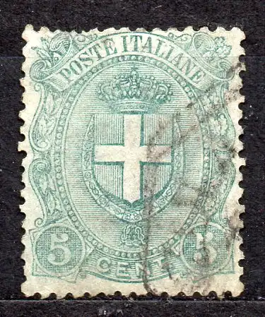 Italien, Mi-Nr. 73 gest., Wappen