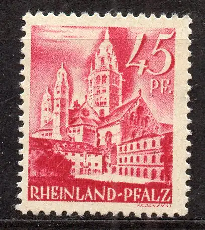 Französische Zone - Rheinland-Pfalz, Mi-Nr. 10 **