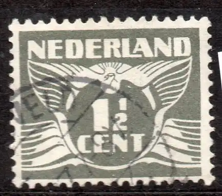 Niederlande, Mi-Nr. 281 gest., Freim. "Fliegende Taube"