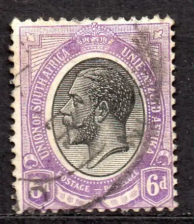 Südafrika, Mi-Nr. 10 gest., König Georg V.