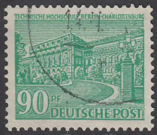 BERLIN 1949 Michel-Nummer 056 gestempelt EINZELMARKE (f)