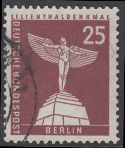 BERLIN 1956 Michel-Nummer 147 gestempelt EINZELMARKE (x)