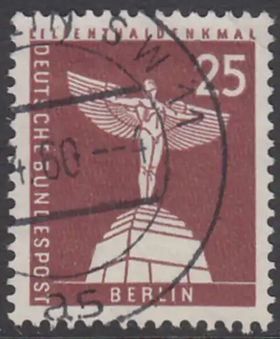 BERLIN 1956 Michel-Nummer 147 gestempelt EINZELMARKE (n)