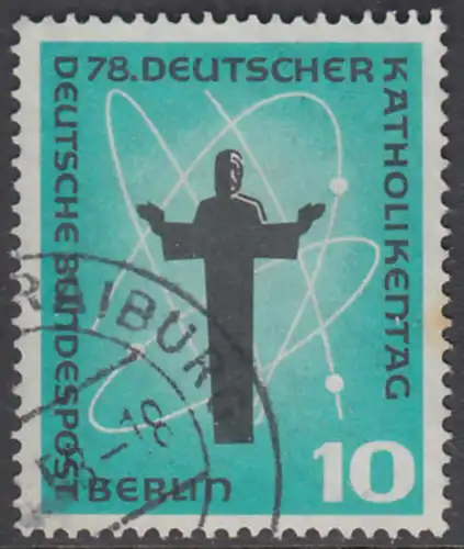 BERLIN 1958 Michel-Nummer 179 gestempelt EINZELMARKE (d)