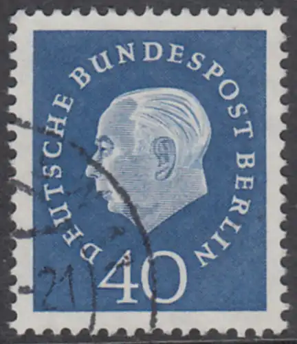 BERLIN 1959 Michel-Nummer 185 gestempelt EINZELMARKE (e)