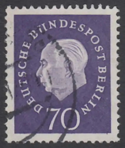 BERLIN 1959 Michel-Nummer 186 gestempelt EINZELMARKE (d)