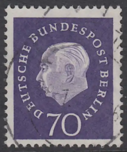 BERLIN 1959 Michel-Nummer 186 gestempelt EINZELMARKE (f)