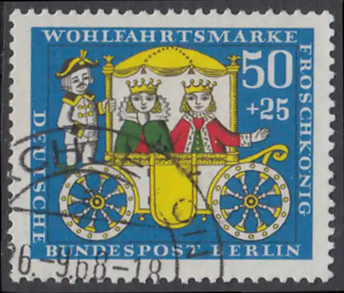 BERLIN 1966 Michel-Nummer 298 gestempelt EINZELMARKE (f)