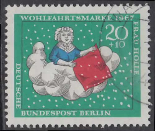 BERLIN 1967 Michel-Nummer 311 gestempelt EINZELMARKE (b)