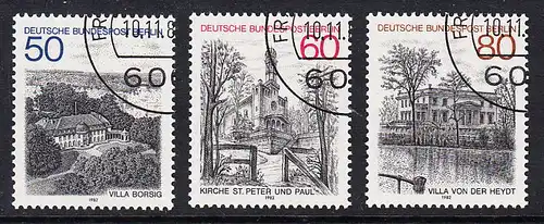 BERLIN 1982 Michel-Nummer 685-687 gestempelt SATZ(3) EINZELMARKEN (f)