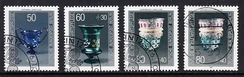 BERLIN 1986 Michel-Nummer 765-768 gestempelt SATZ(4) EINZELMARKEN (b)