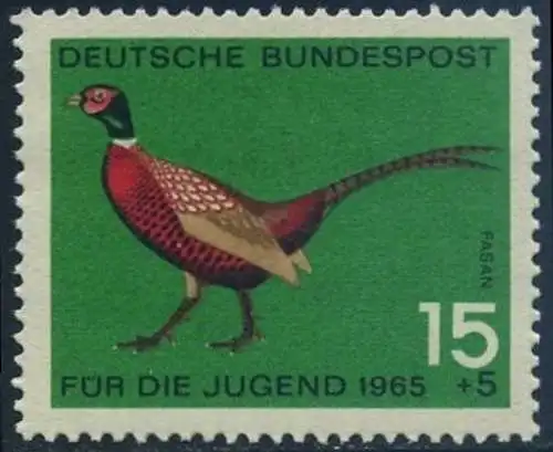 BUND 1965 Michel-Nummer 0465 postfrisch EINZELMARKE