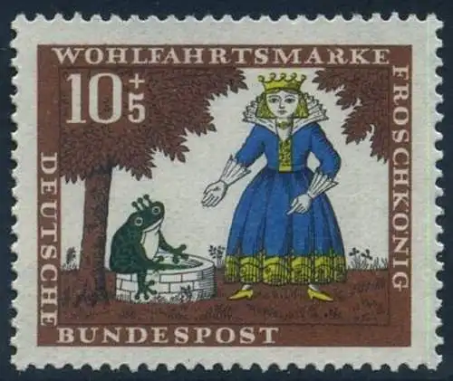 BUND 1966 Michel-Nummer 0523 postfrisch EINZELMARKE