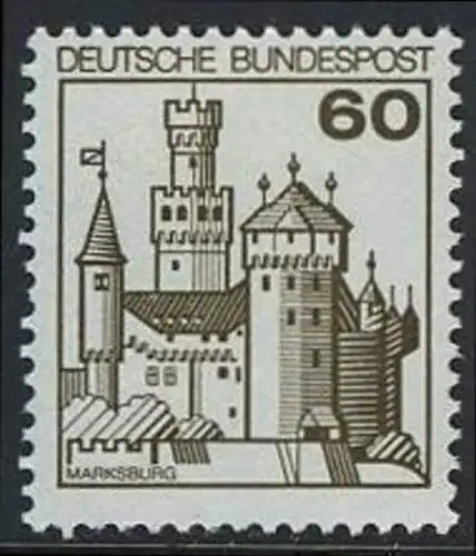 BUND 1977 Michel-Nummer 0917 postfrisch EINZELMARKE