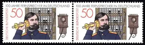 BUND 1977 Michel-Nummer 0947 postfrisch horiz.PAAR