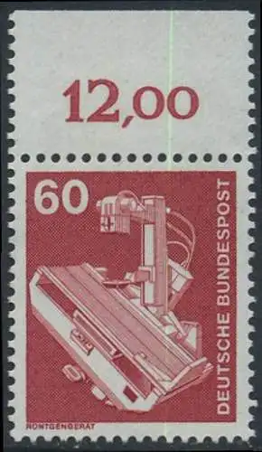 BUND 1978 Michel-Nummer 0990 postfrisch EINZELMARKE RAND oben (a)