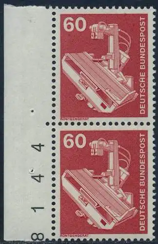 BUND 1978 Michel-Nummer 0990 postfrisch vert.PAAR RAND links (BZ/a)