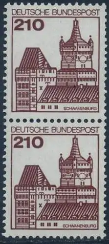 BUND 1978 Michel-Nummer 0998 postfrisch vert.PAAR