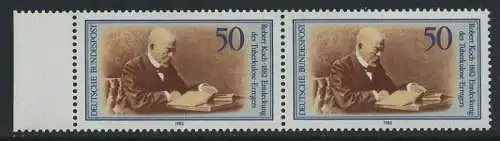 BUND 1982 Michel-Nummer 1122 postfrisch horiz.PAAR RAND links