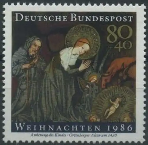 BUND 1986 Michel-Nummer 1303 postfrisch EINZELMARKE