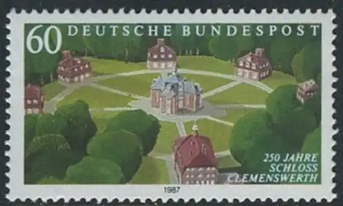 BUND 1987 Michel-Nummer 1312 postfrisch EINZELMARKE