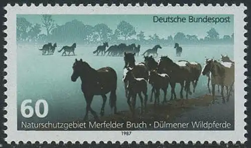 BUND 1987 Michel-Nummer 1328 postfrisch EINZELMARKE